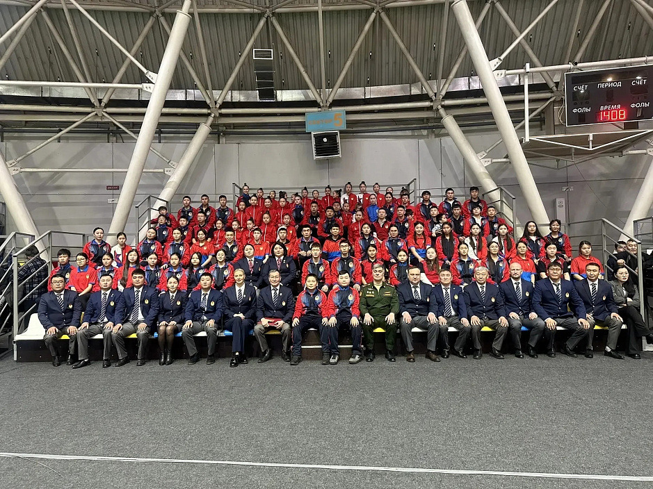 В Кызыле прошли международные матчевые встречи по единоборству между командами России и Монголии