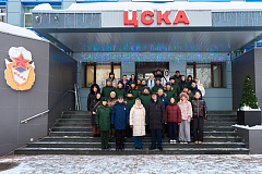 На Аллее славы ЦСКА прошло возложение цветов к бюсту двукратного олимпийского чемпиона Анатолия...