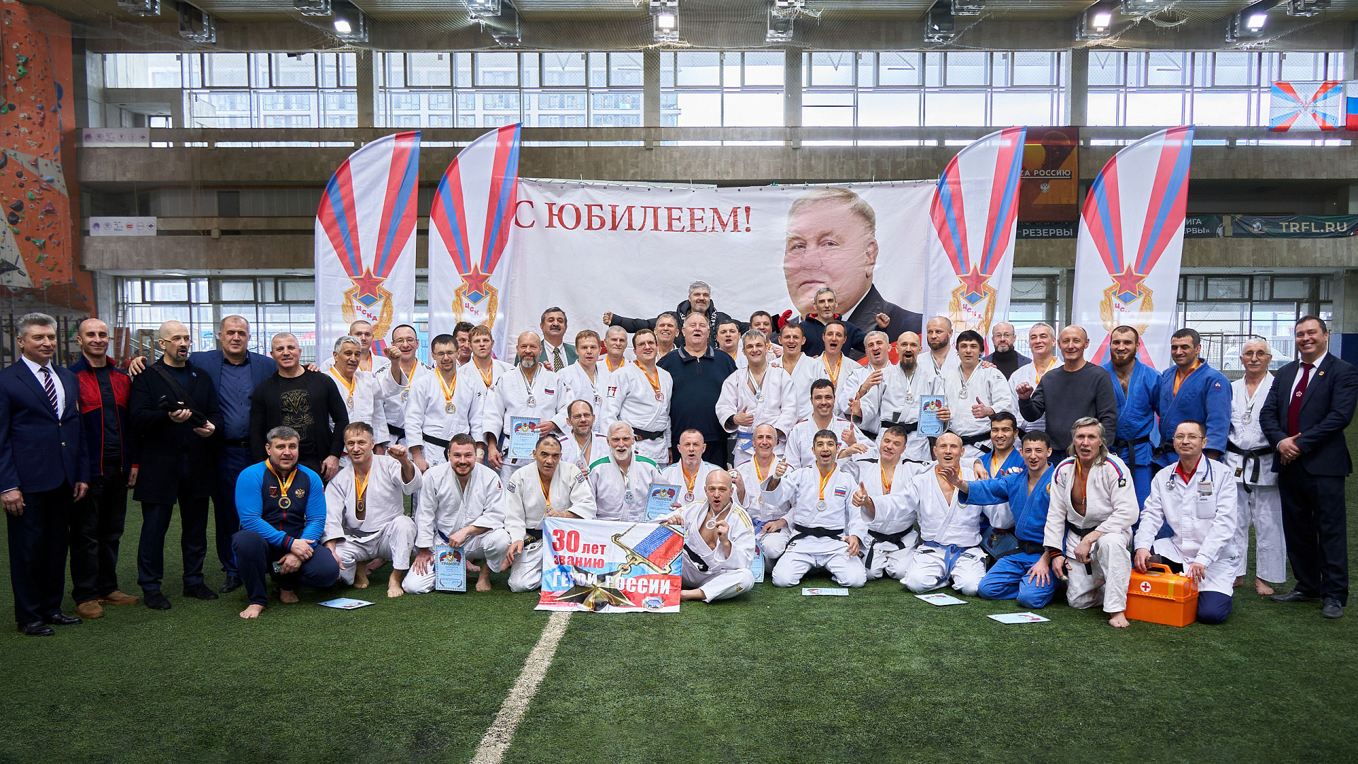 В ЦСКА состоялся первый  открытый чемпионат армейского Клуба среди ветеранов по дзюдо