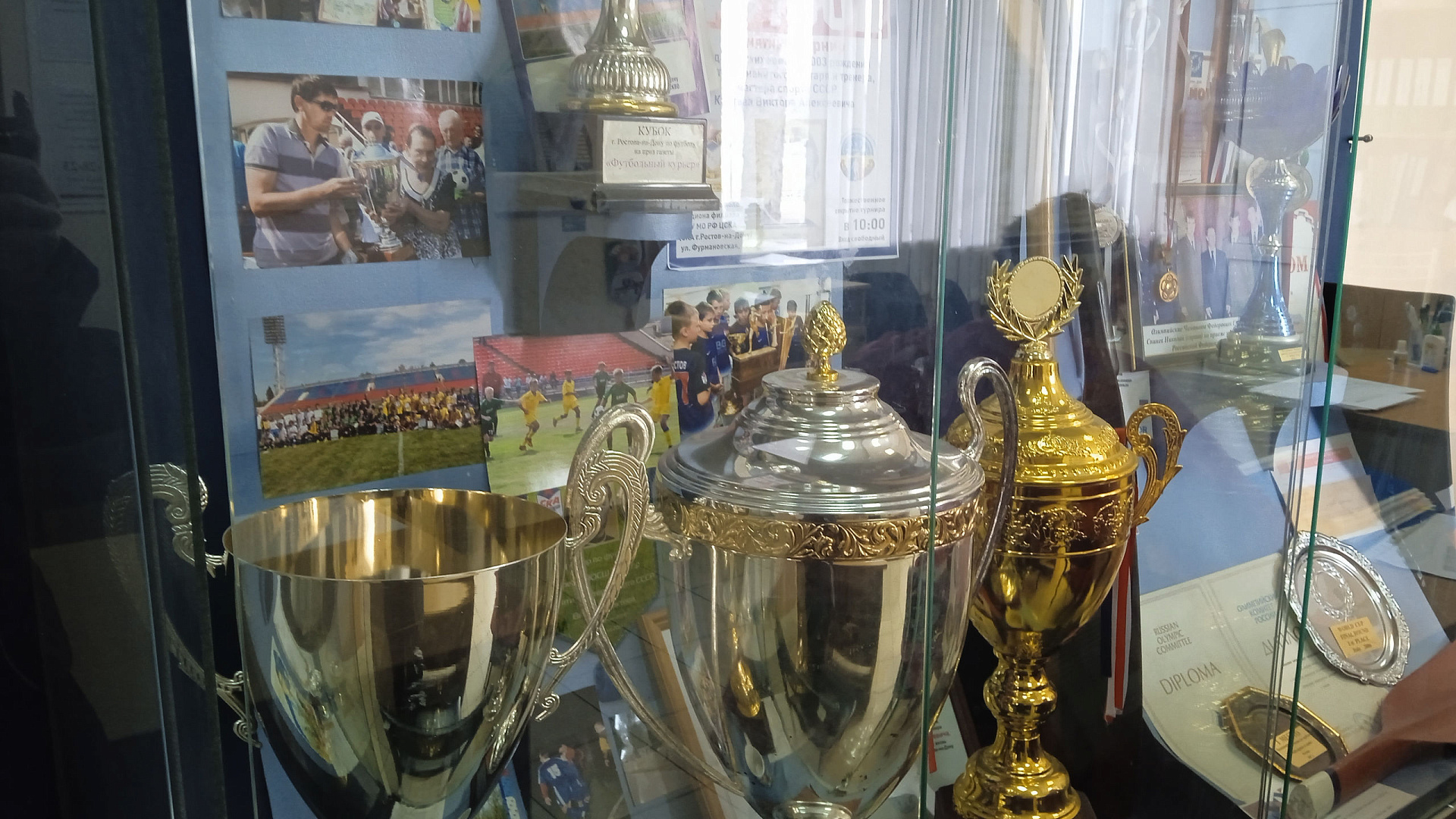 Филиал ЦСКА (г. Ростов-на-Дону) готовится к конкурсу выставочных экспозиций посвящённых истории создания армейского Клуба