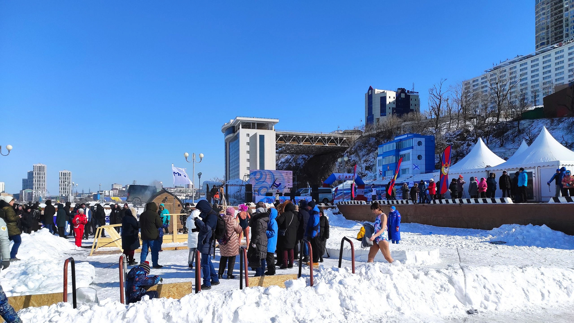 На базе СЦМиФП (г. Владивосток) филиала ЦСКА/Хабаровск провели День зимних видов спорта