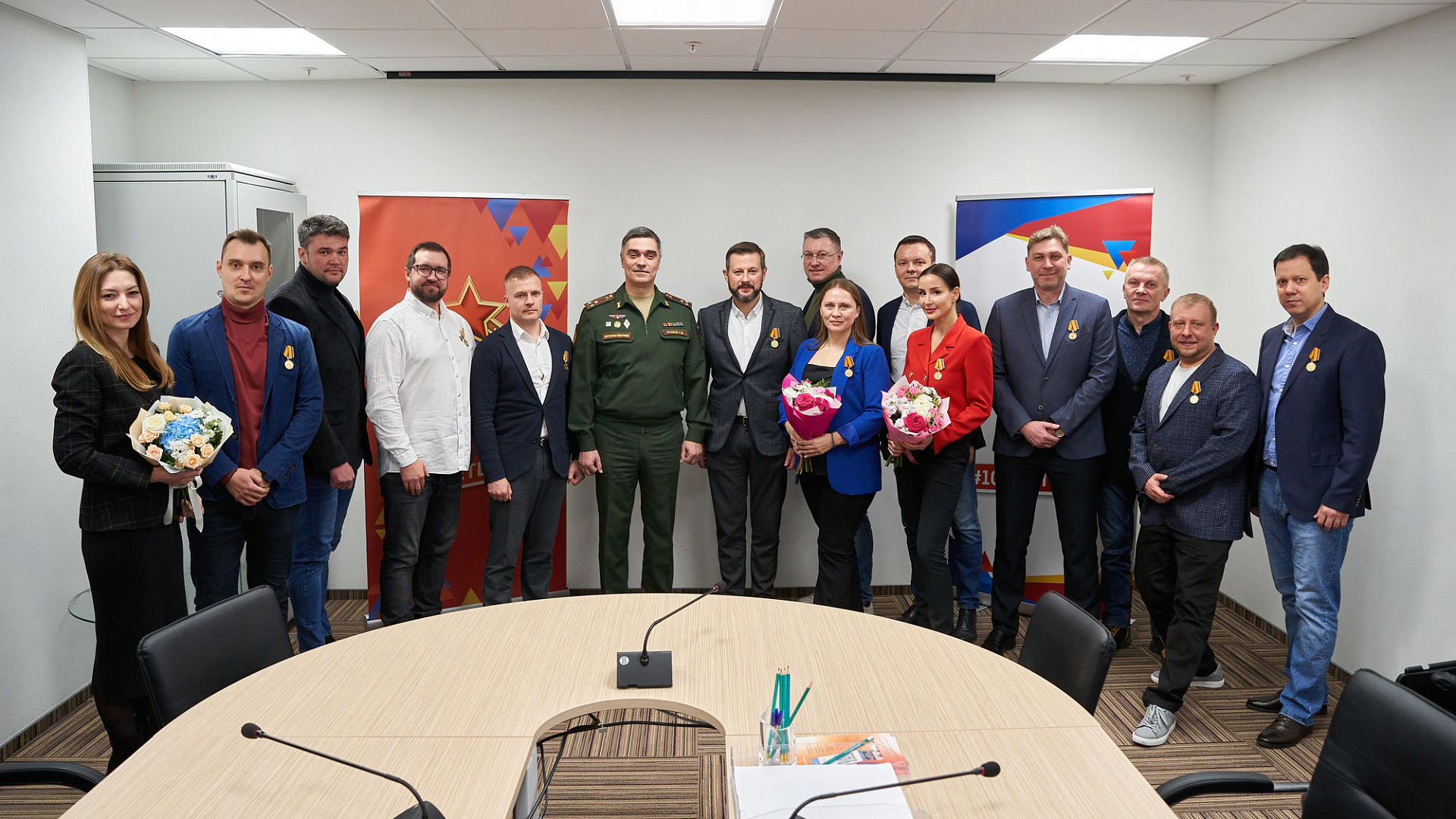 Начальник ЦСКА провел награждение сотрудников «МАТЧ ТВ»