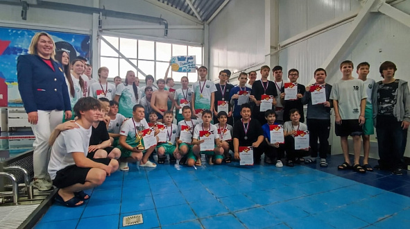 В Абакане состоялись соревнования по мини водному поло