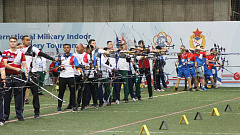 Завершился первый соревновательный день турнира CISM по стрельбе из лука в закрытом помещении