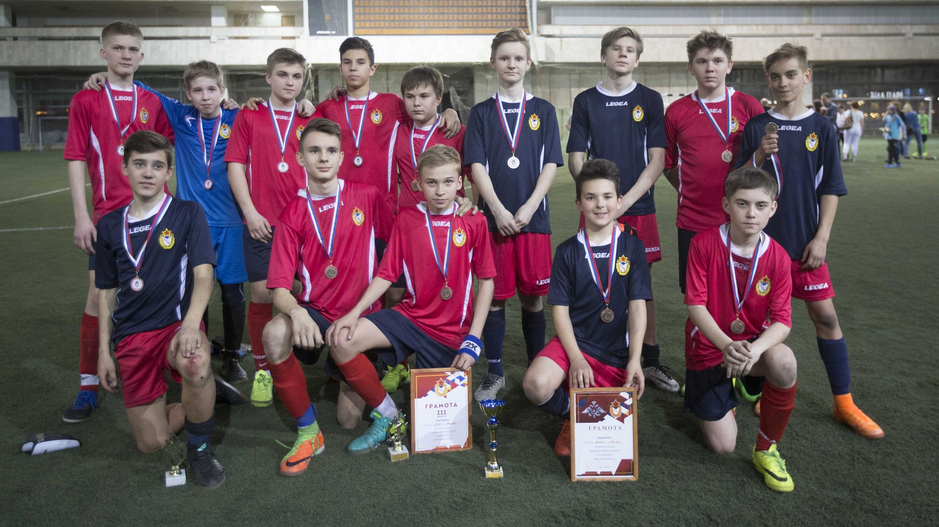 Спортсмены ЦСКА завоевали «золото» и две «бронзы» на открытом первенстве Клуба по мини-футболу