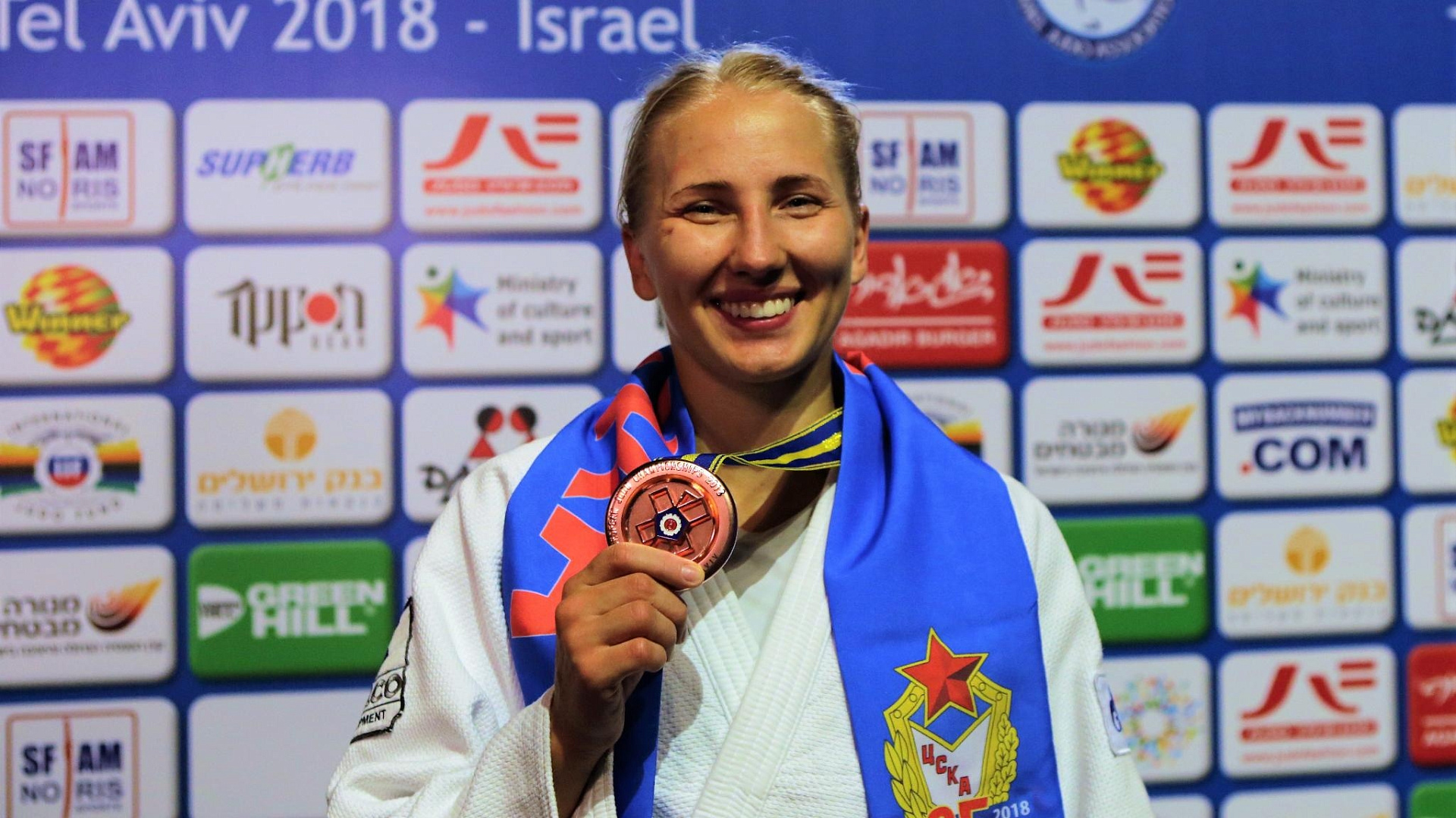 Дзюдоистка ЦСКА Анастасия Конкина выиграла «бронзу» на чемпионате Европы