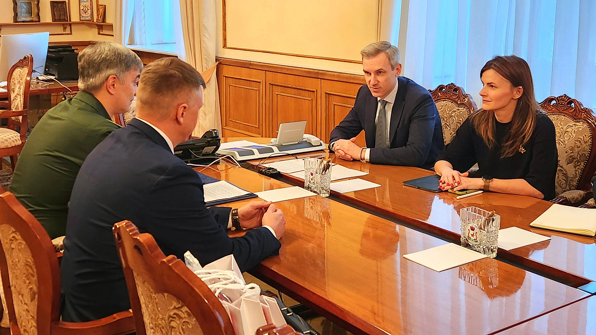 Смоленск с рабочим визитом посетил начальник Центрального спортивного клуба Армии полковник Артем Громов