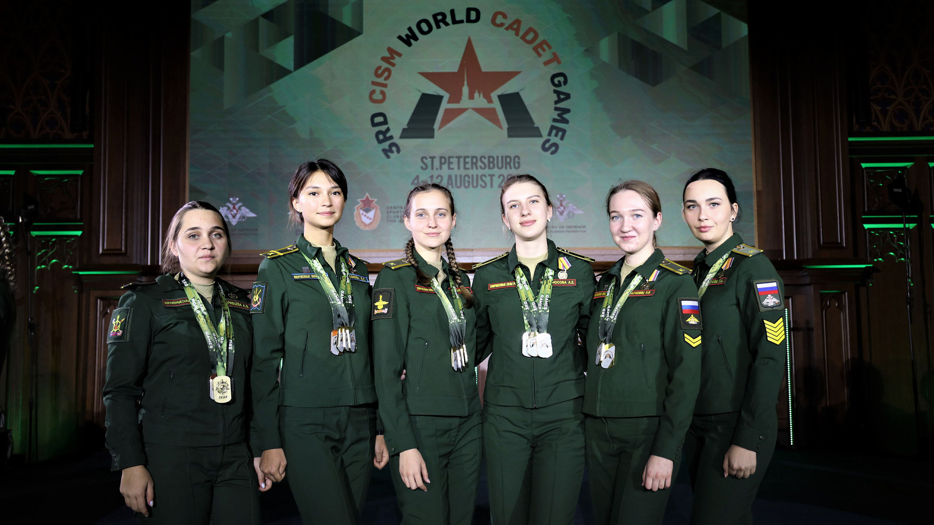 В Минобороны состоялся прием в честь курсантов – победителей и призеров III Всемирных курсантских игр