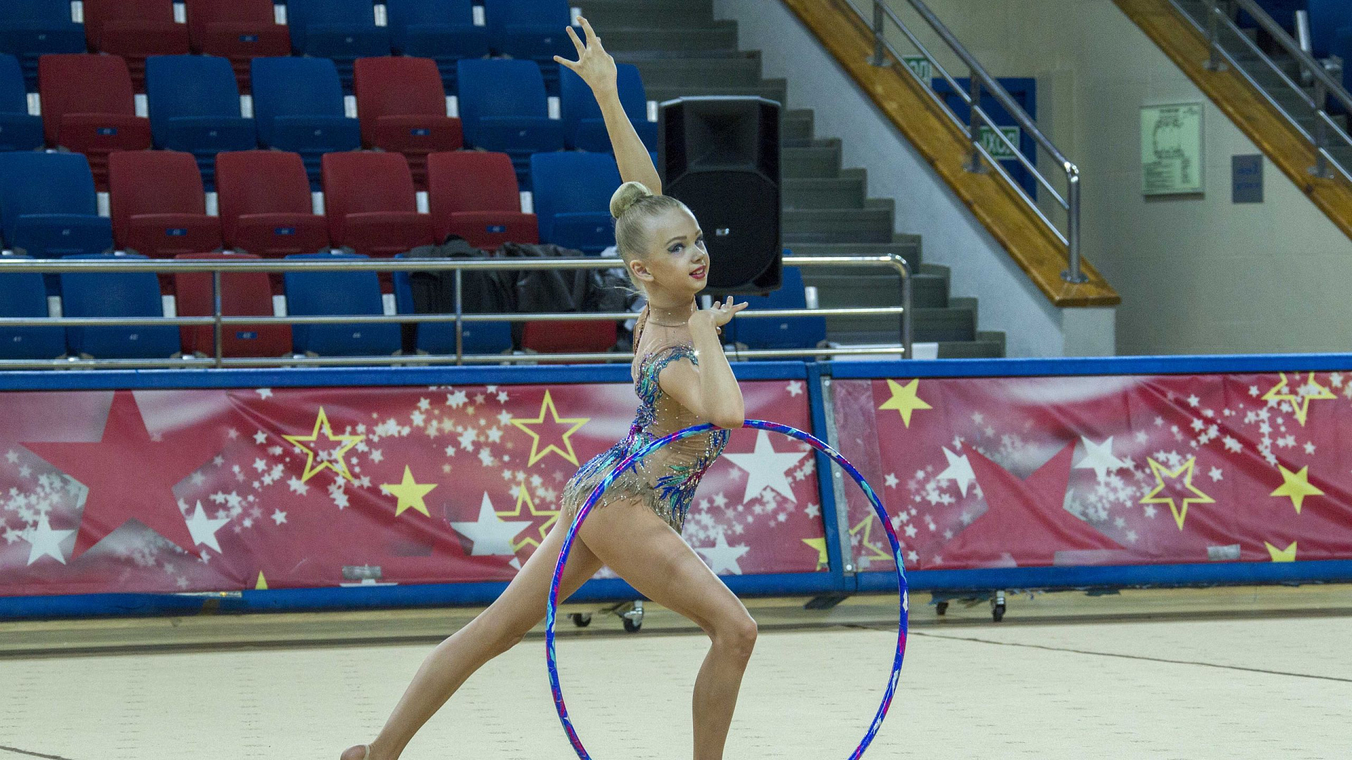 130 гимнасток ЦСКА приняли участие в первенстве спортивной школы Клуба