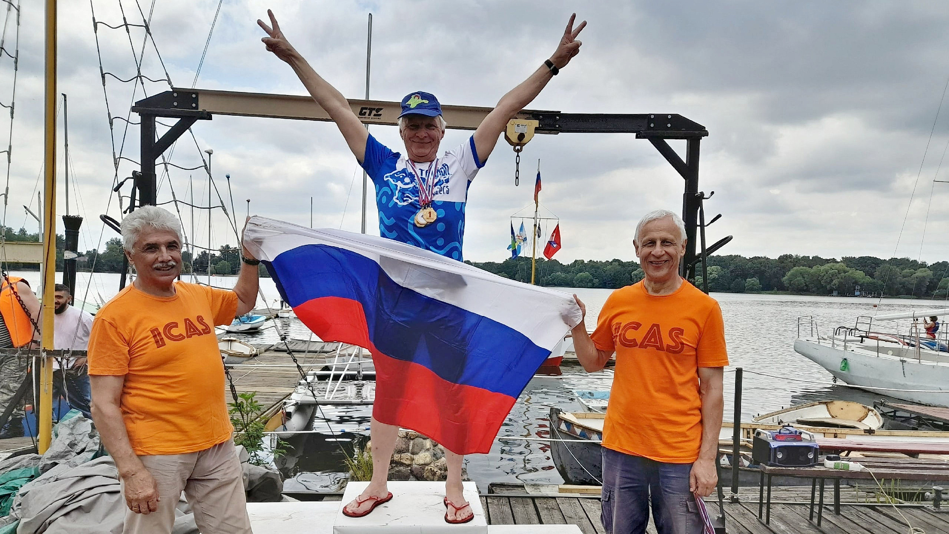 Севастопольские ветераны спорта ЦСКА завоевали медали на международных и Всероссийских соревнованиях по плаванию