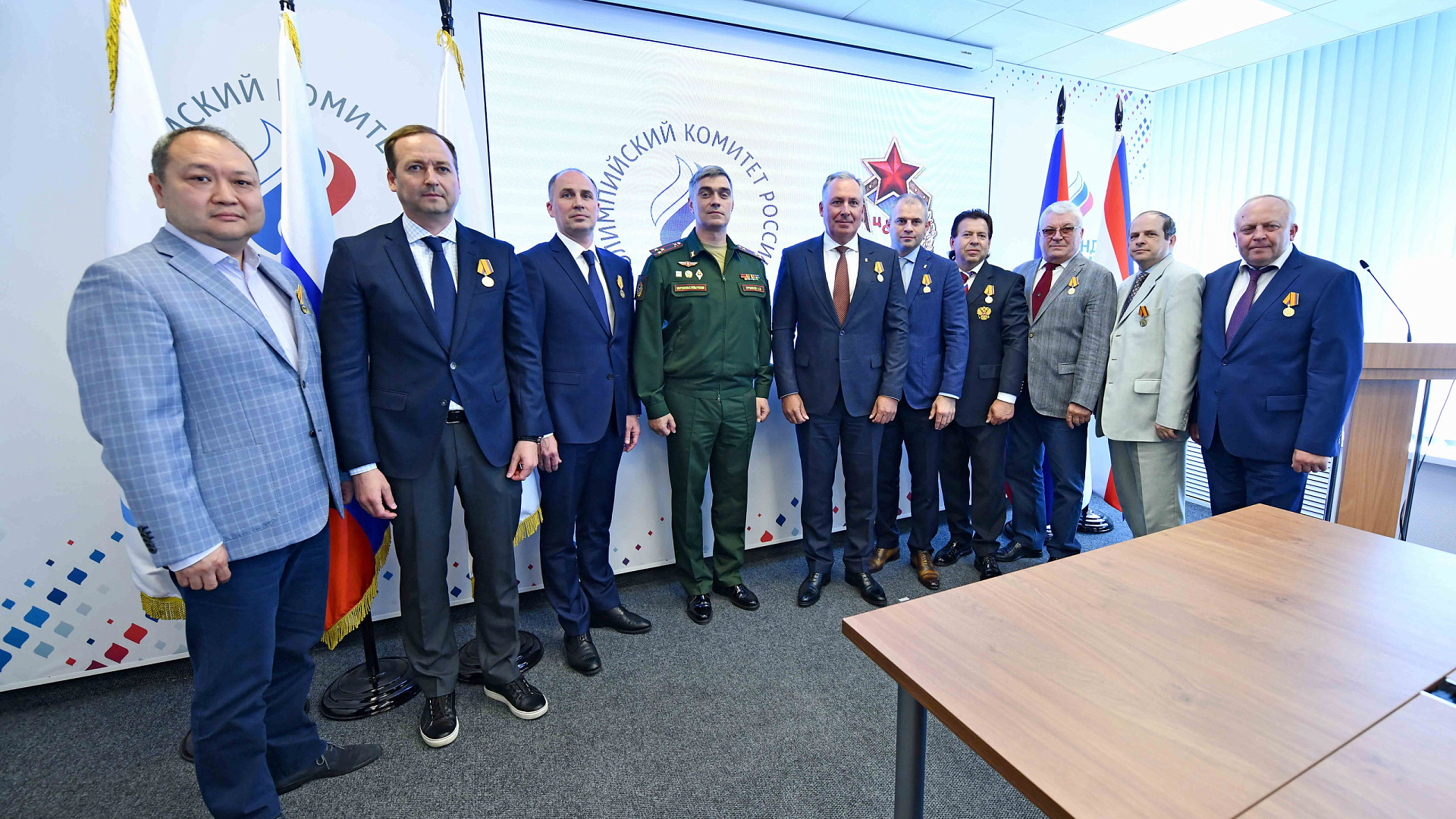 Награждение в ОКР