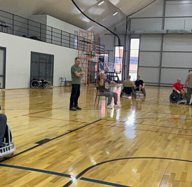 Пациенты ЦИТО освоили новый вид адаптивного спорта – регби на колясках