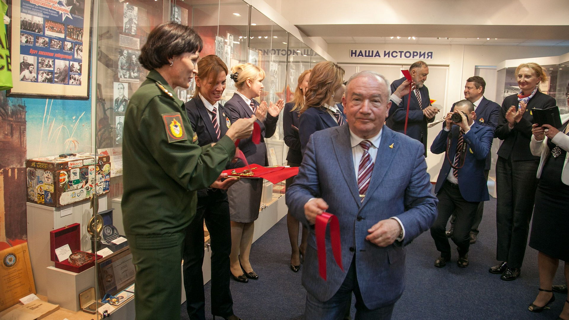 В Музее армейского клуба состоялось открытие экспозиции «Спортивные врачи ЦСКА»