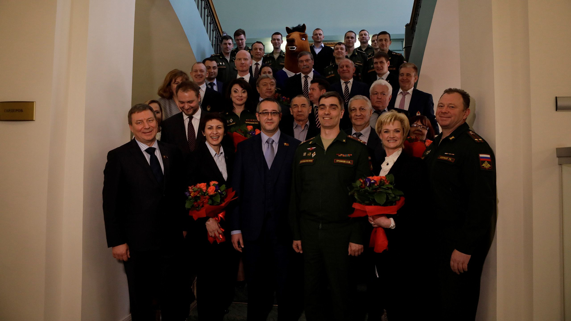 В Мосгордуме состоялось открытие выставки «95 лет ЦСКА»