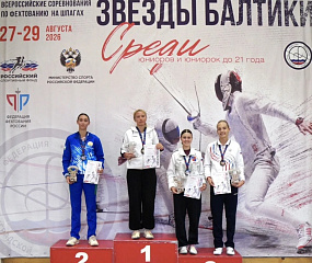 Софья Барсукова - бронзовый призёр всероссийских соревнований «Звезды Балтики»