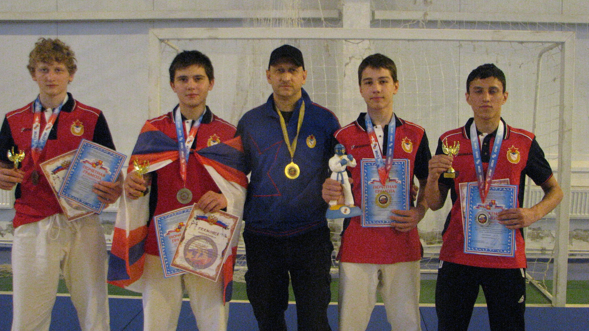 Спортсмены ЦСКА/Геленджик завоевали 4 медали на первенстве Краснодарского края по армейскому рукопашному бою