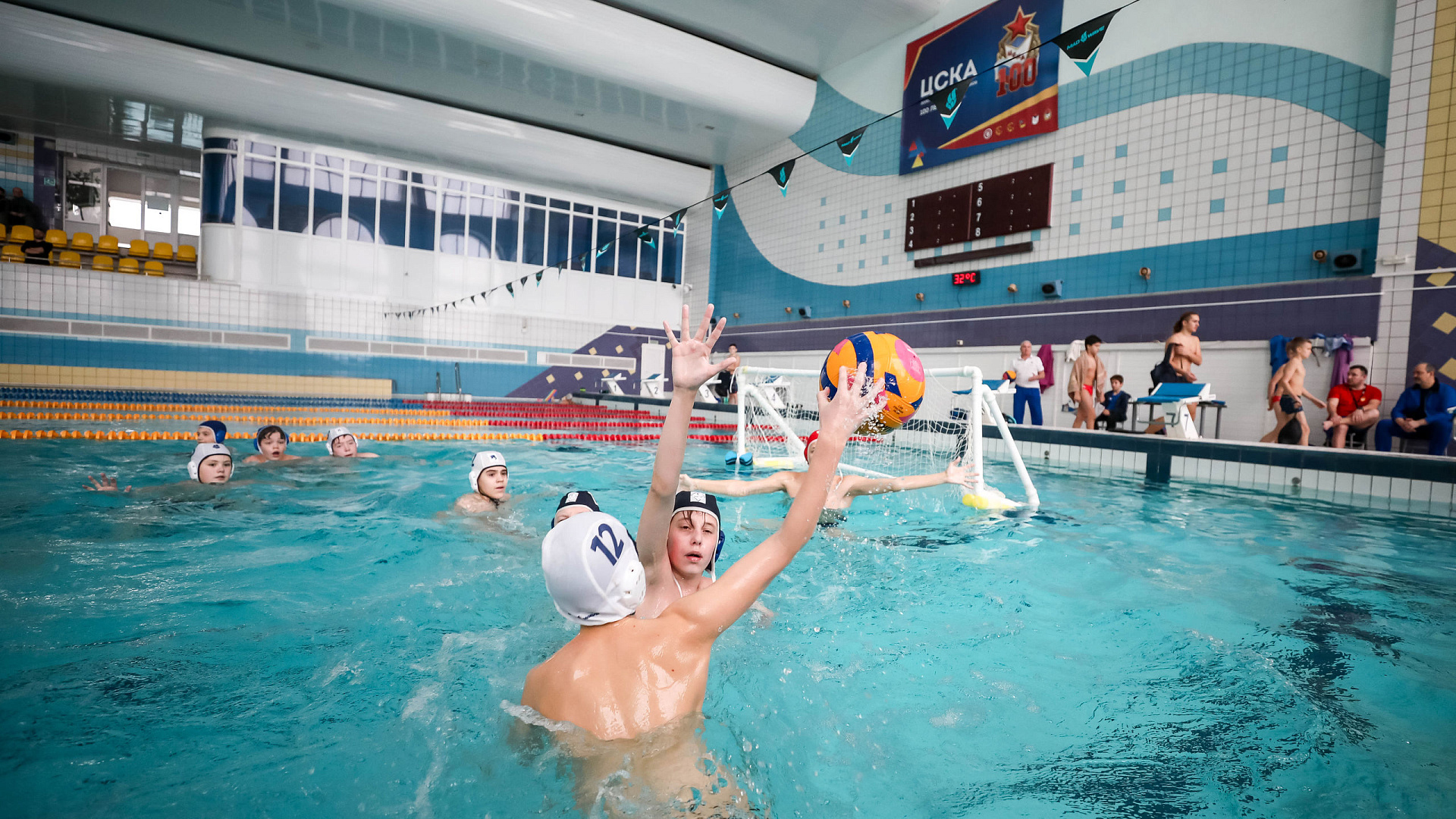 Учебно-тренировочный сбор команды юных ватерполистов в самарском филиале ЦСКА