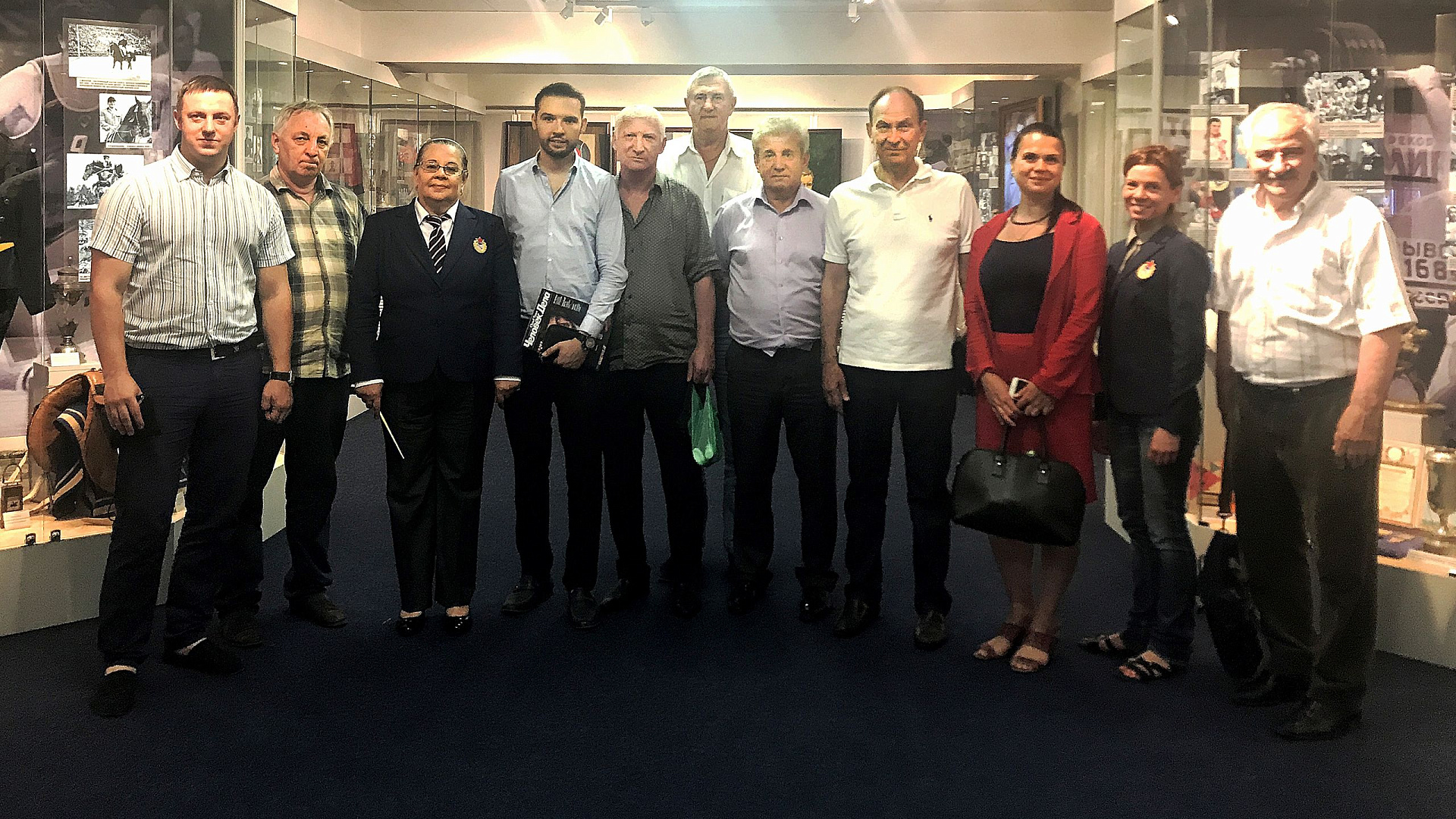 Музей ЦСКА посетили организаторы футбольного турнира ветеранов команд стран ШОС