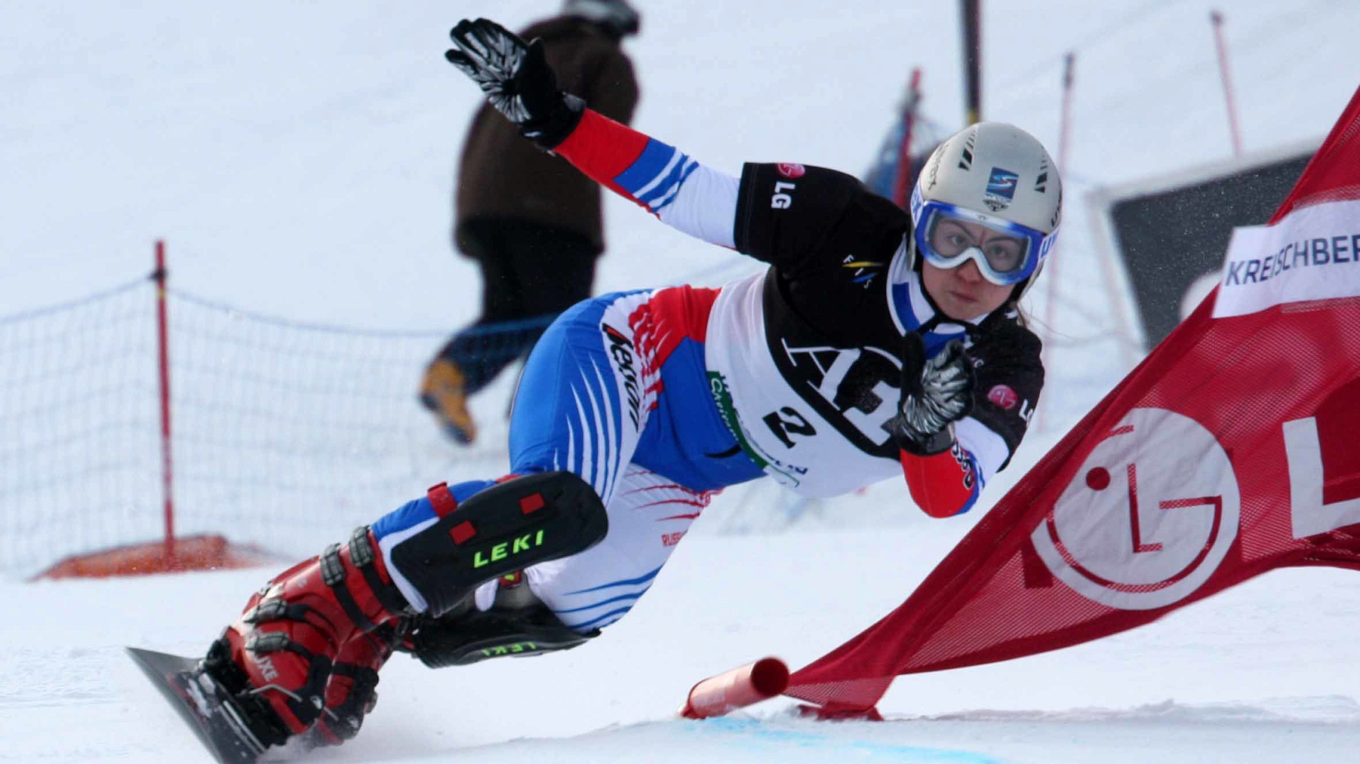 Сноубордистка ЦСКА Екатерина Тудегешева - завоевала вторую золотую медаль на чемпионате России