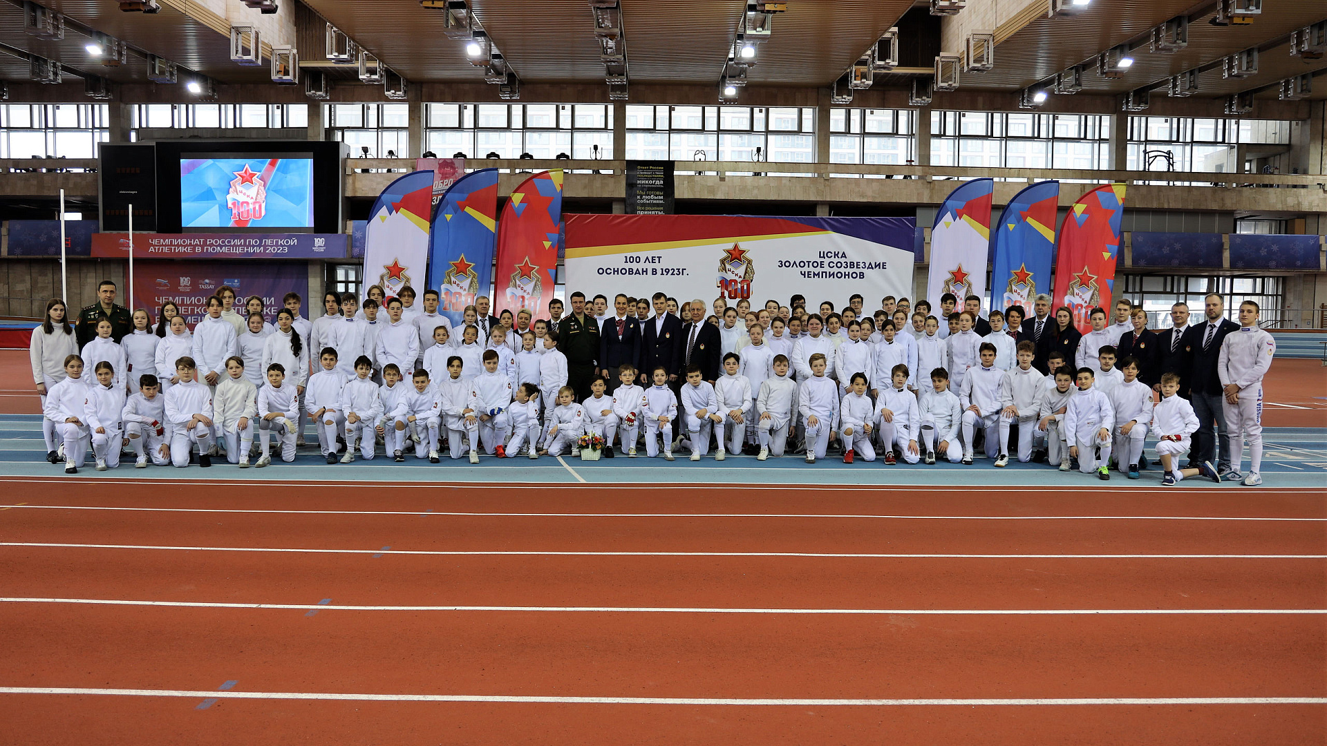 Стартовало Открытое Первенство СШОР ЦСКА по фехтованию посвященное 100-летию ЦСКА