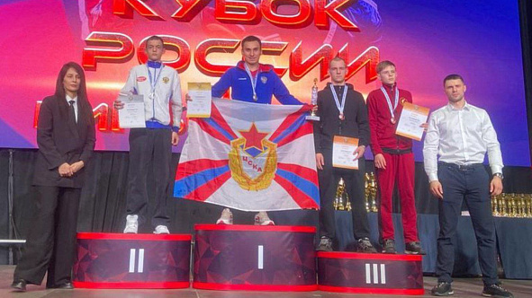 Кикбоксеры спортивной школы «ЦСКА-Хакасия» пополнили копилку армейского клуба девятью медалями
