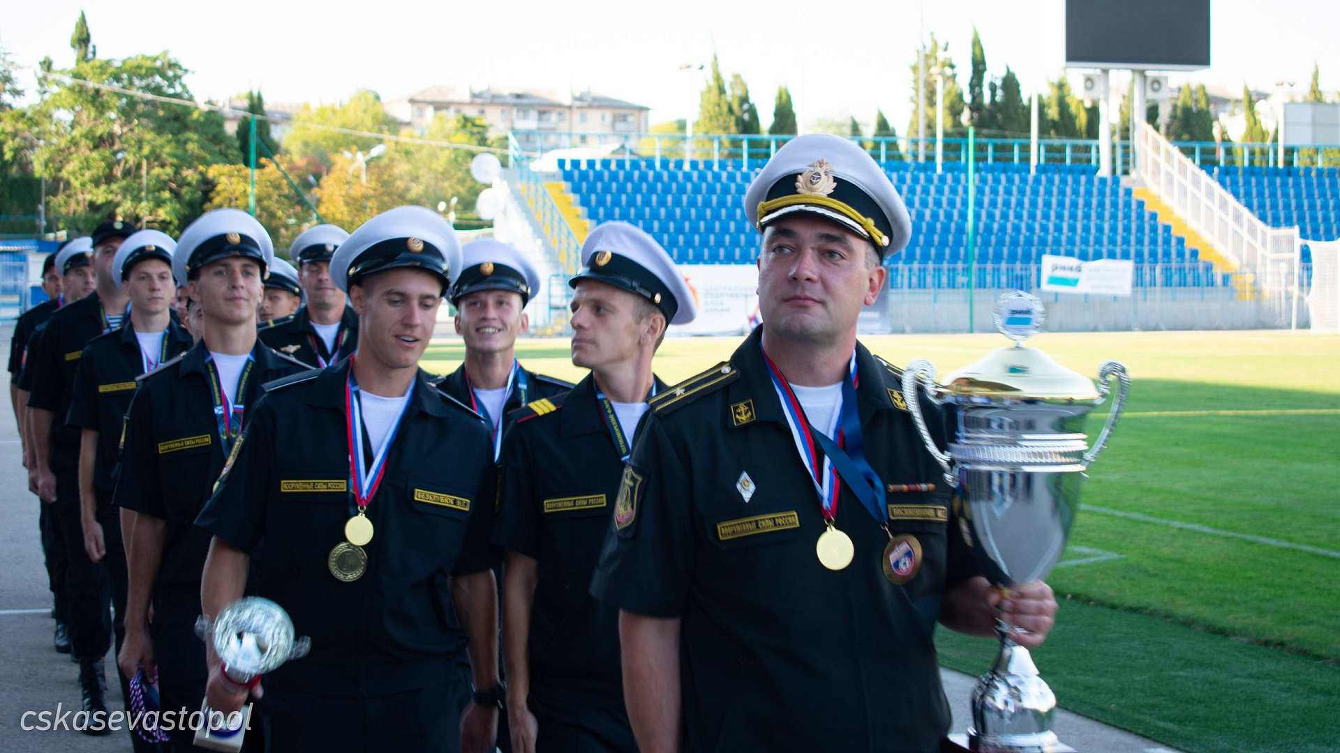 Сборная ЮВО второй год подряд побеждает на чемпионате ВС РФ по футболу