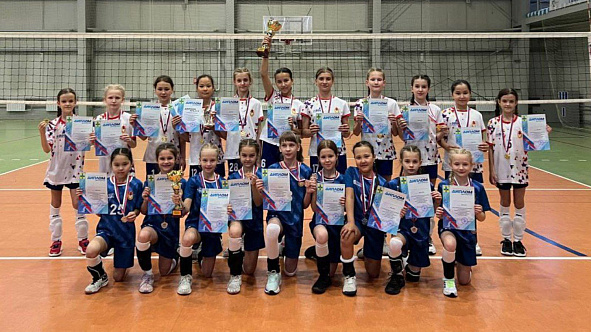 Волейбольные команды спортивной школы «ЦСКА-Хакасия» – победители и призёры республиканского турнира