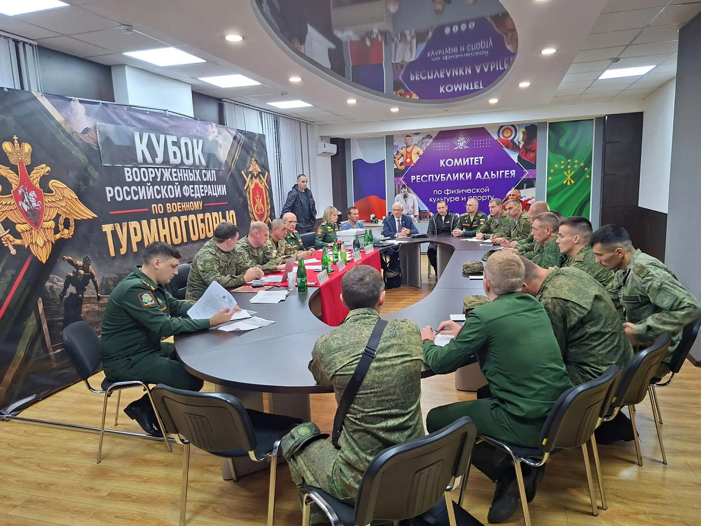 В Майкопе стартовал Кубок Вооруженных Сил России по военному турмногоборью