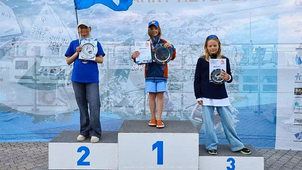 Бронзу «Кубка Ассоциации класса Оптимист» завоевала воспитанница ЦСКА