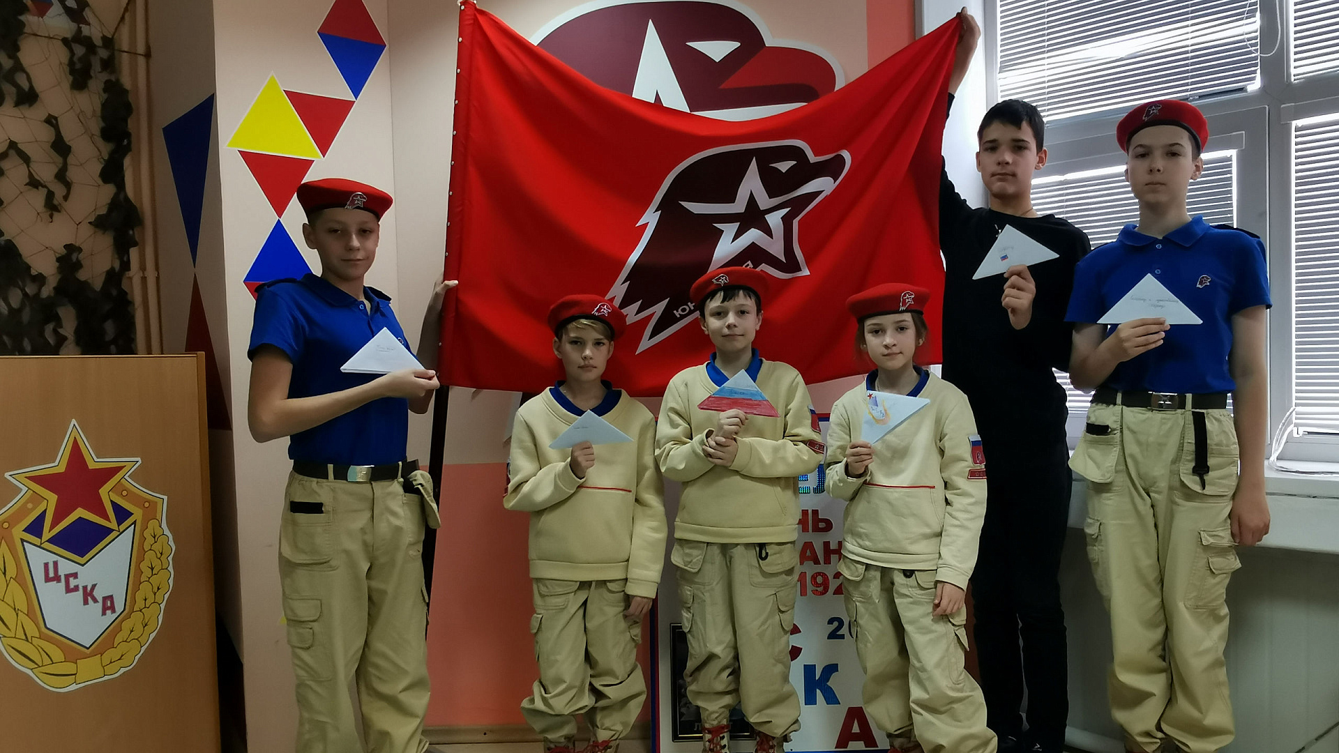 Юнармейцы СОК (г. Вилючинск) филиала ЦСКА/Хабаровск приняли участие в акции «Письмо солдату»