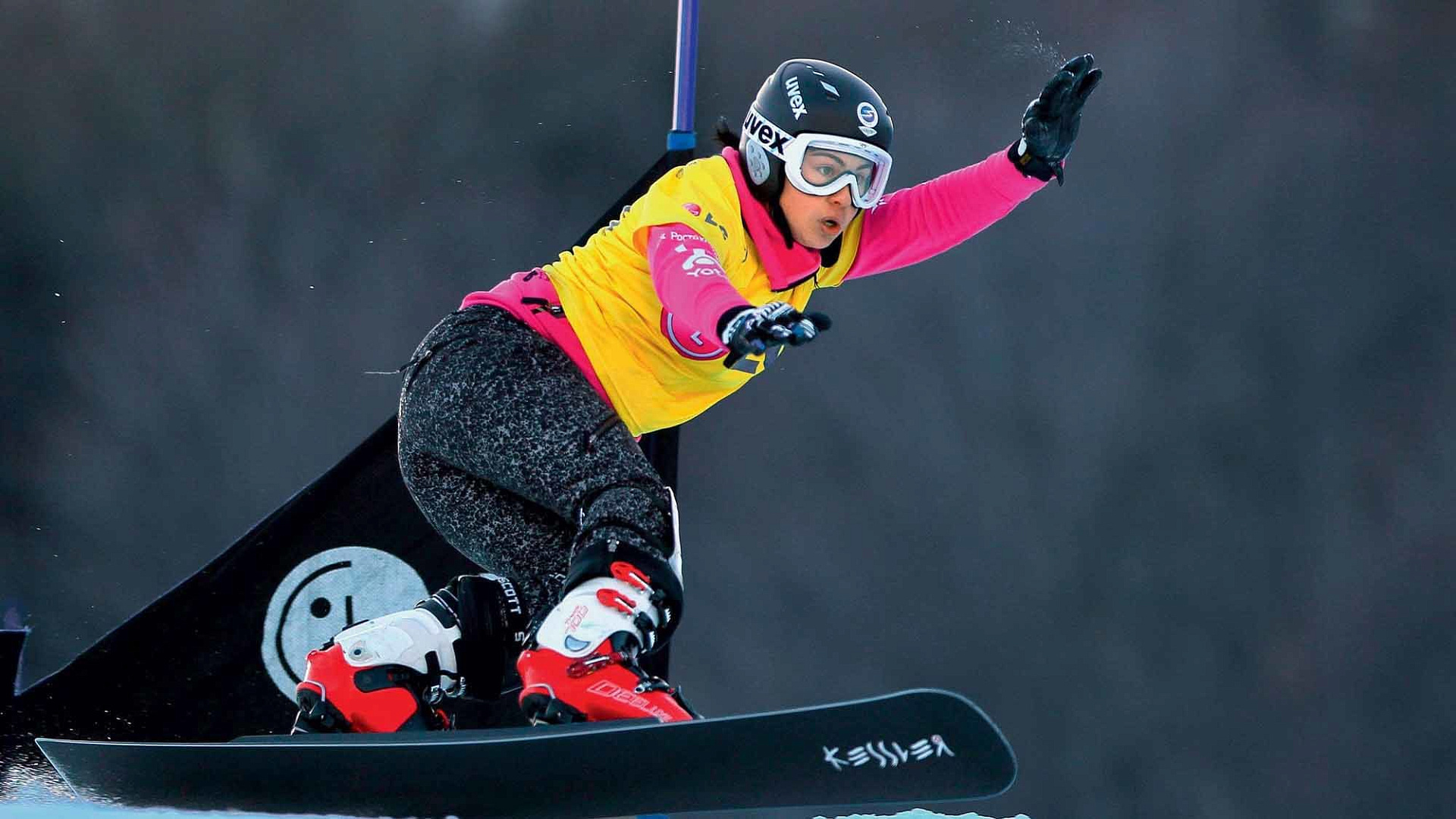 Сноубордисты ЦСКА Андрей Соболев и Екатерина Тудегешева победители  чемпионата России в параллельном гигантском слаломе