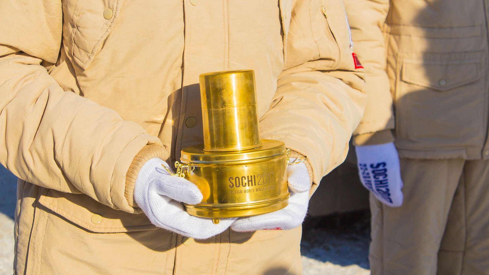 В Калининградской области зажегся первый огонь III зимних Всемирных военных игр