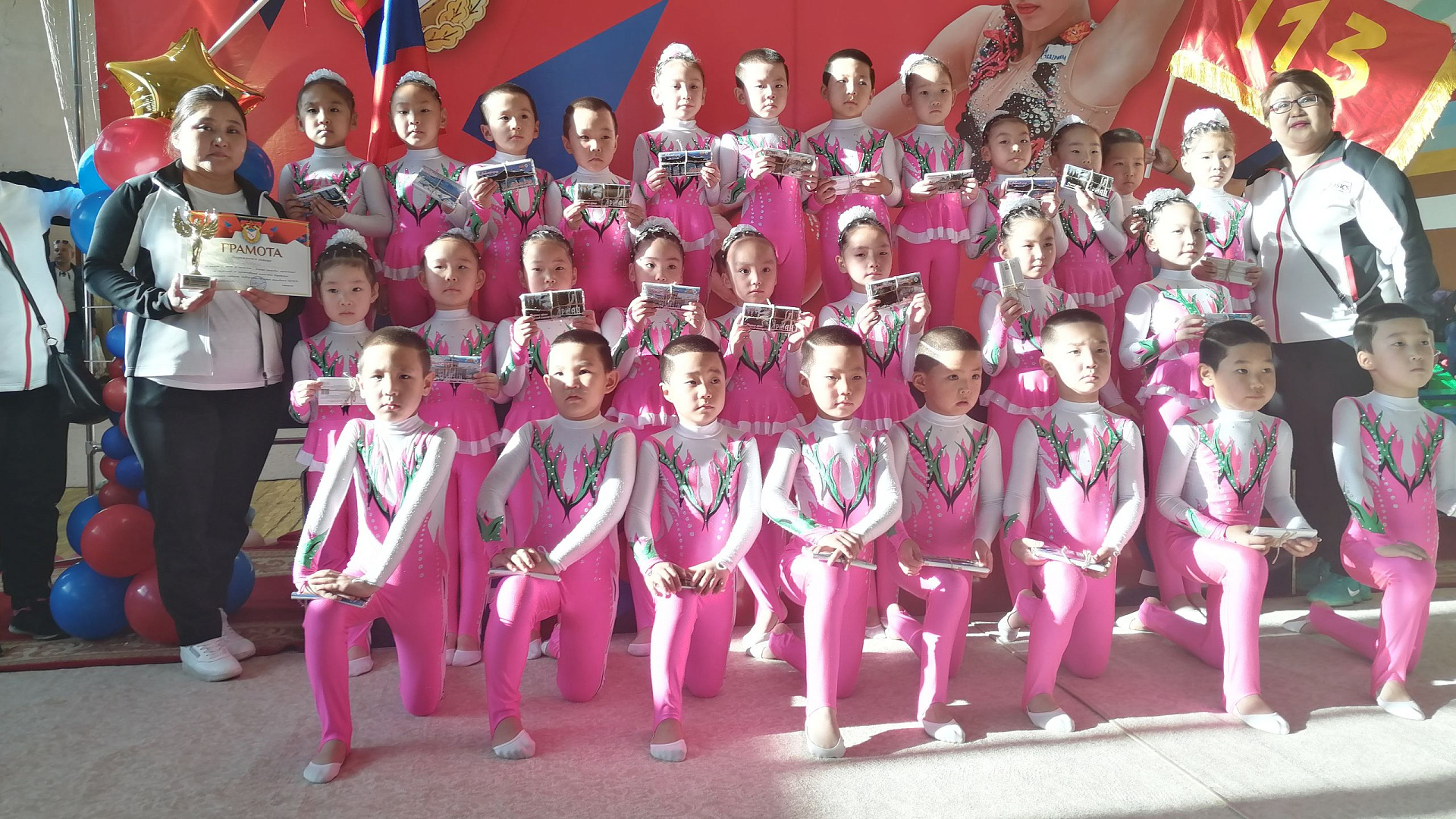 На Первенстве Бурятского территориального гарнизона по художественной гимнастике успешно выступили воспитанники УСК (г. Улан-Удэ) филиала ЦСКА/Хабаровск