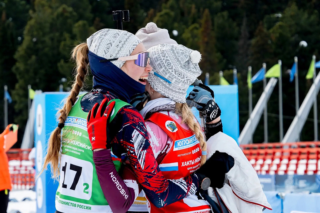 Воспитанницы отделения биатлона петербургской спортшколы ЦСКА завоевали бронзу на первенстве России