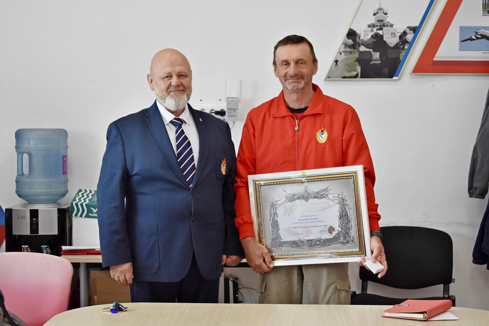 Сотрудникам филиала ЦСКА (г. Севастополь) вручили награды