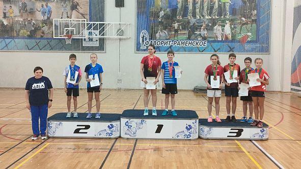 Воспитанник СШ (комплексной г. Одинцово) завоевал 2 «бронзы» на Первенстве Московской области по бадминтону