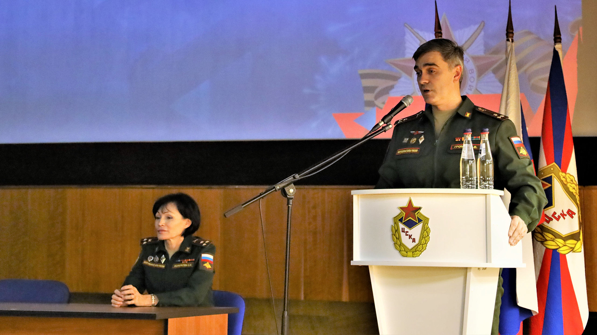 Начальник ЦСКА полковник Артем Громов открыл учебно-методический сбор