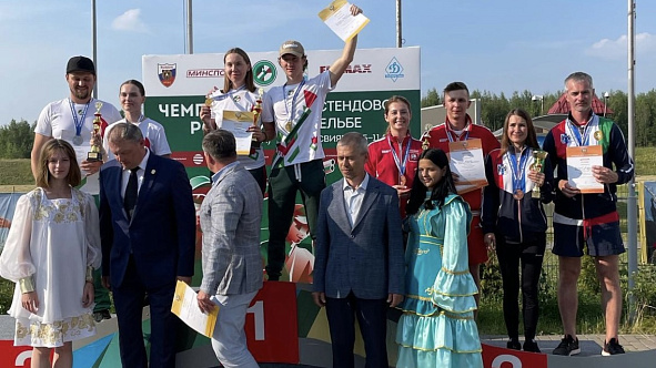 Армейские стрелки Максим Кабацкий и Анастасия Крахмалева – призёры чемпионата России по стендовой стрельбе