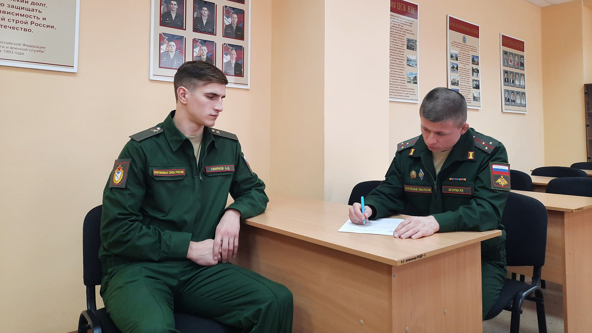 Личный состав спортивной роты ЦСКА г. Самара принял участие во Всероссийской переписи населения