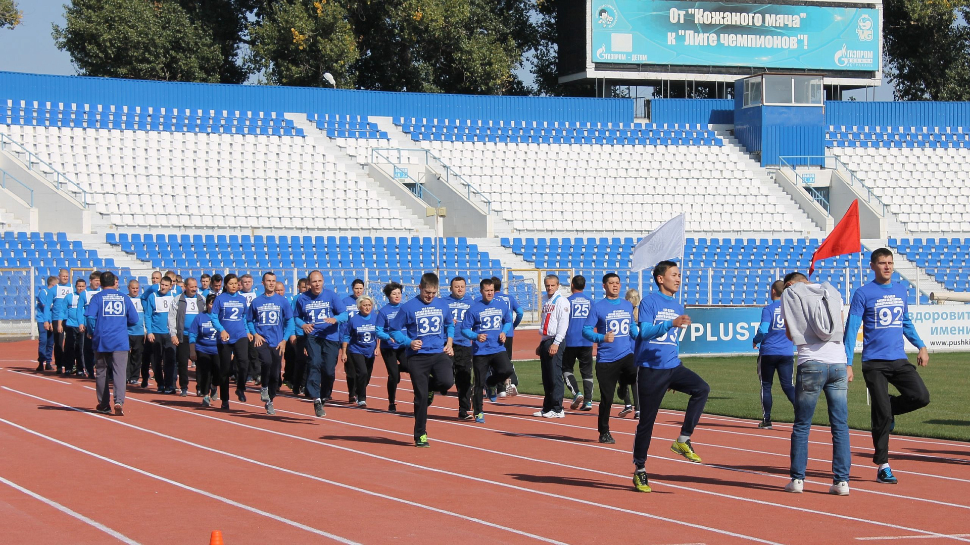 Военнослужащие сдали нормативы физподготовки на базе ЦСКА в Астрахани