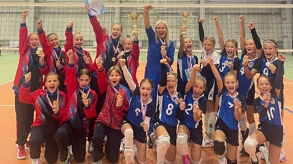 Волейболистки спортивной школы «ЦСКА-Хакасия» заняли призовые места открытого городского турнира