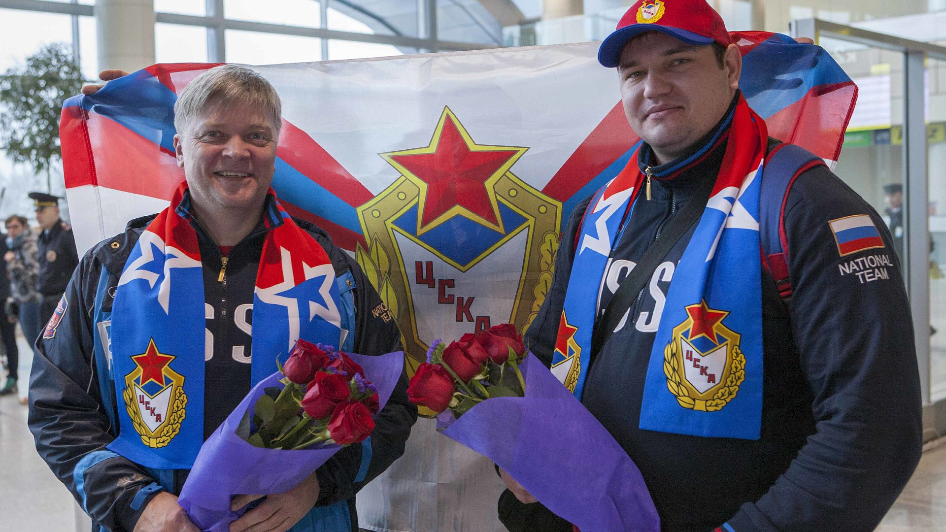 ЦСКА встречает героев