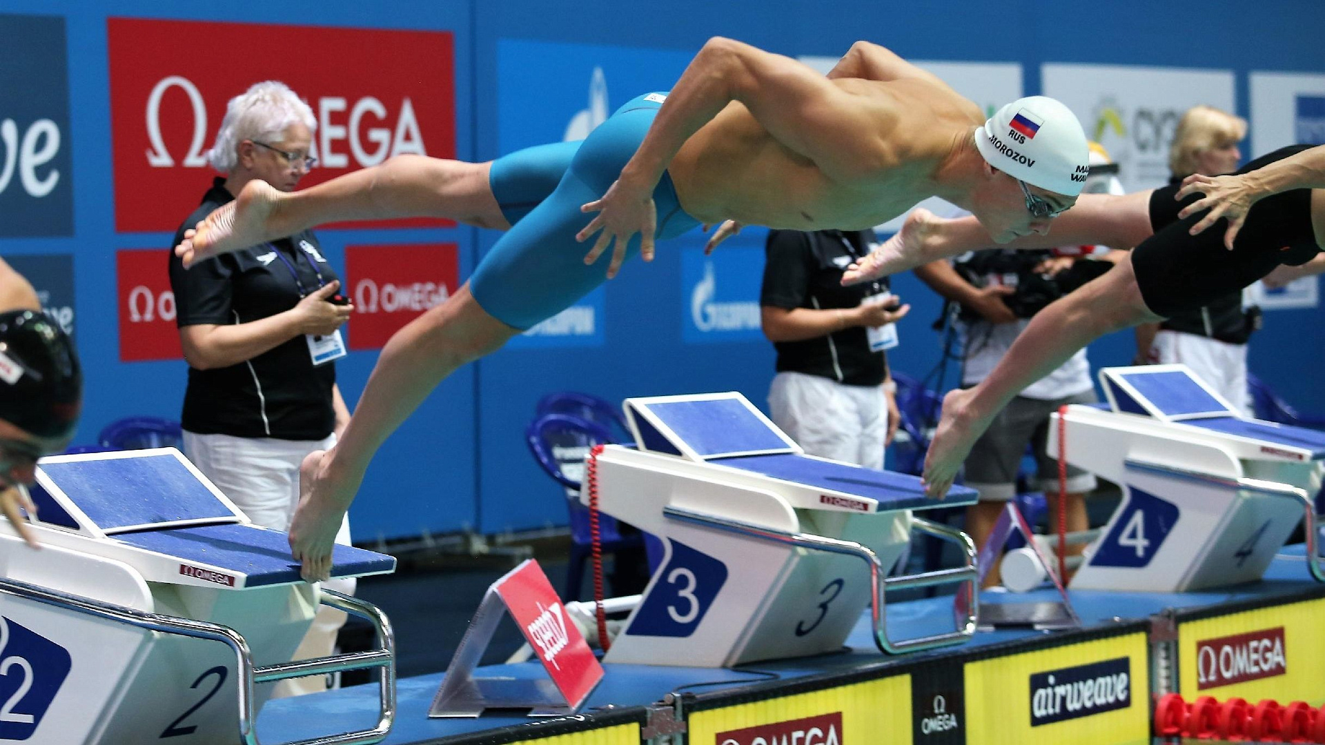 Владимир Морозов (ЦСКА) выиграл три «золота» в заключительный день этапа КМ по плаванию в Москве