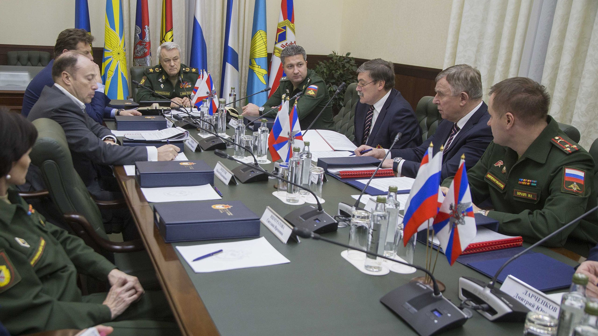 В Национальном центре управления обороной состоялось заседания наблюдательного совета ЦСКА
