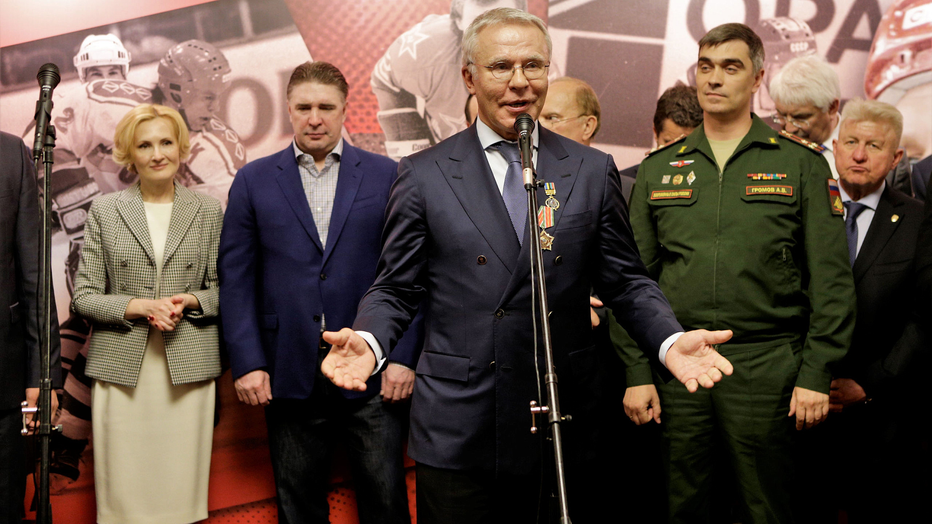 С юбилеем Вячеслав Александрович Фетисов!