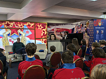 В Музее спортивной славы ЦСКА прошла встреча с выдающимся спортсменом