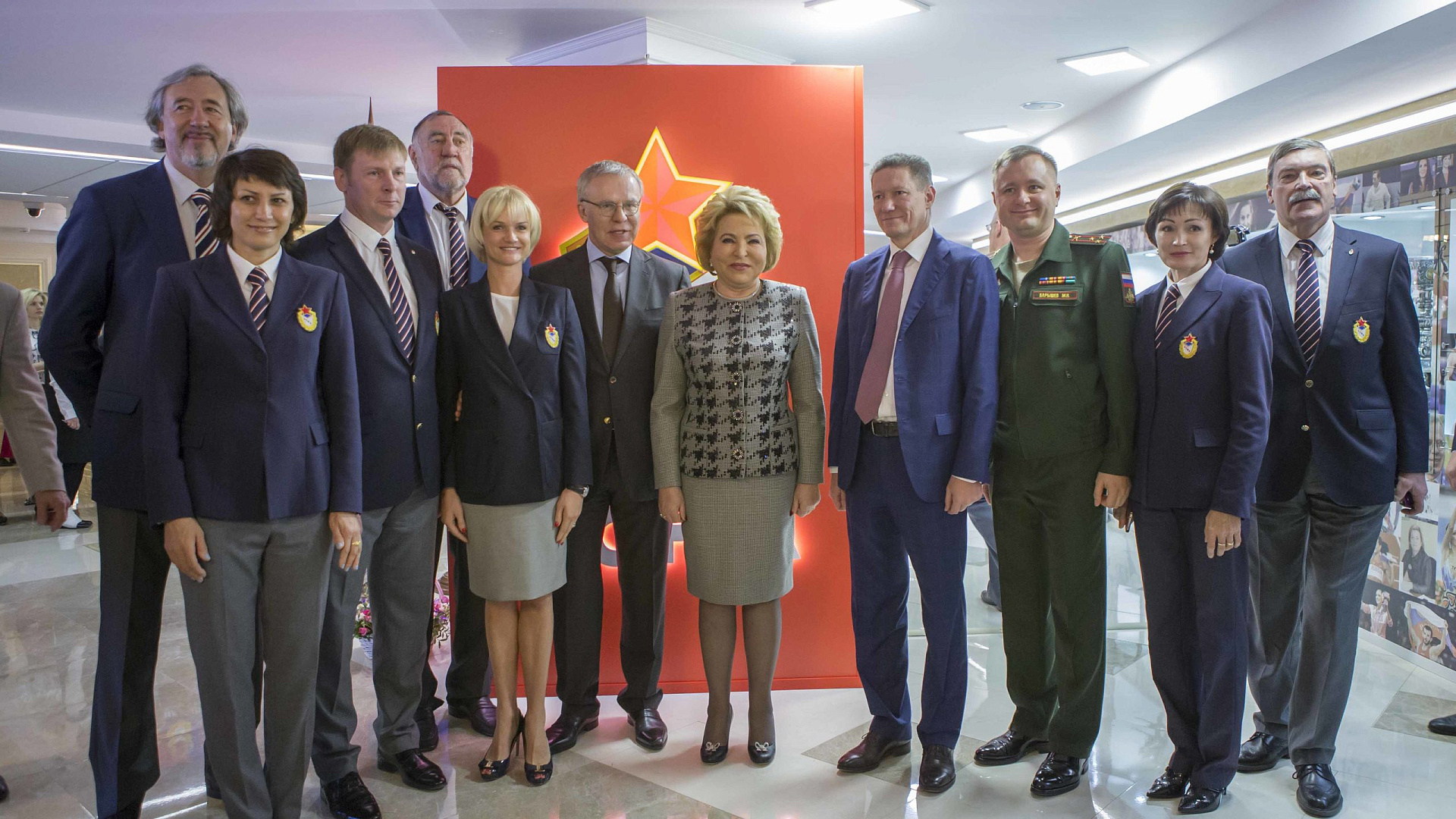 ЦСКА презентовал в Совете Федерации выставку «Путь чемпиона»