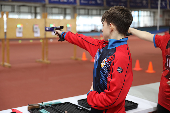 Первенство СШОР ЦСКА по современному пятиборью проходит в Москве