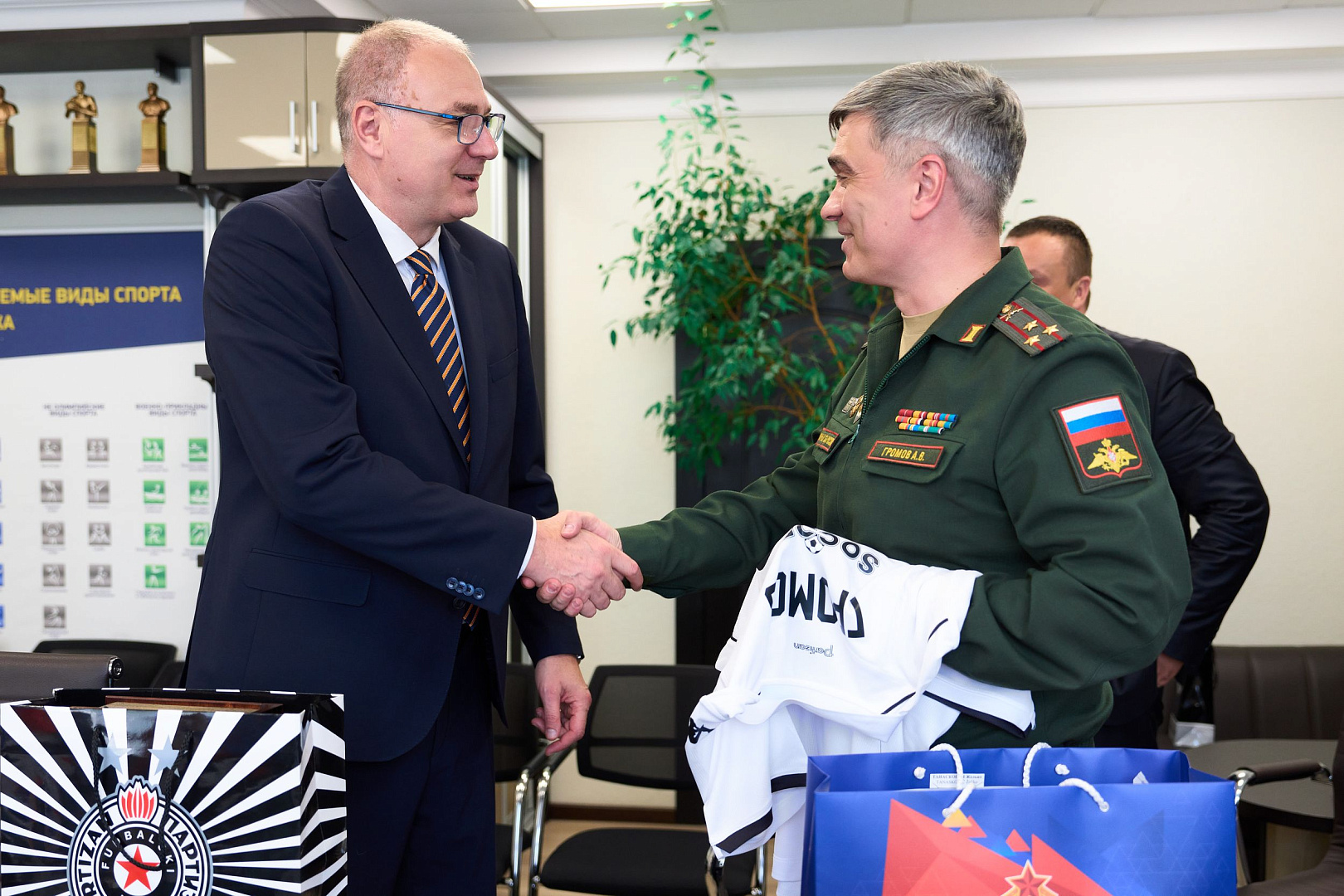 ЦСКА и «Партизан» укрепляют партнёрские отношения