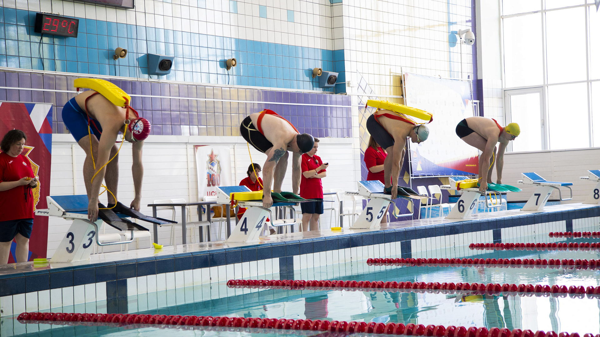 В ЦСКА/Самара состоялось открытие чемпионата России по водно-спасательному многоборью